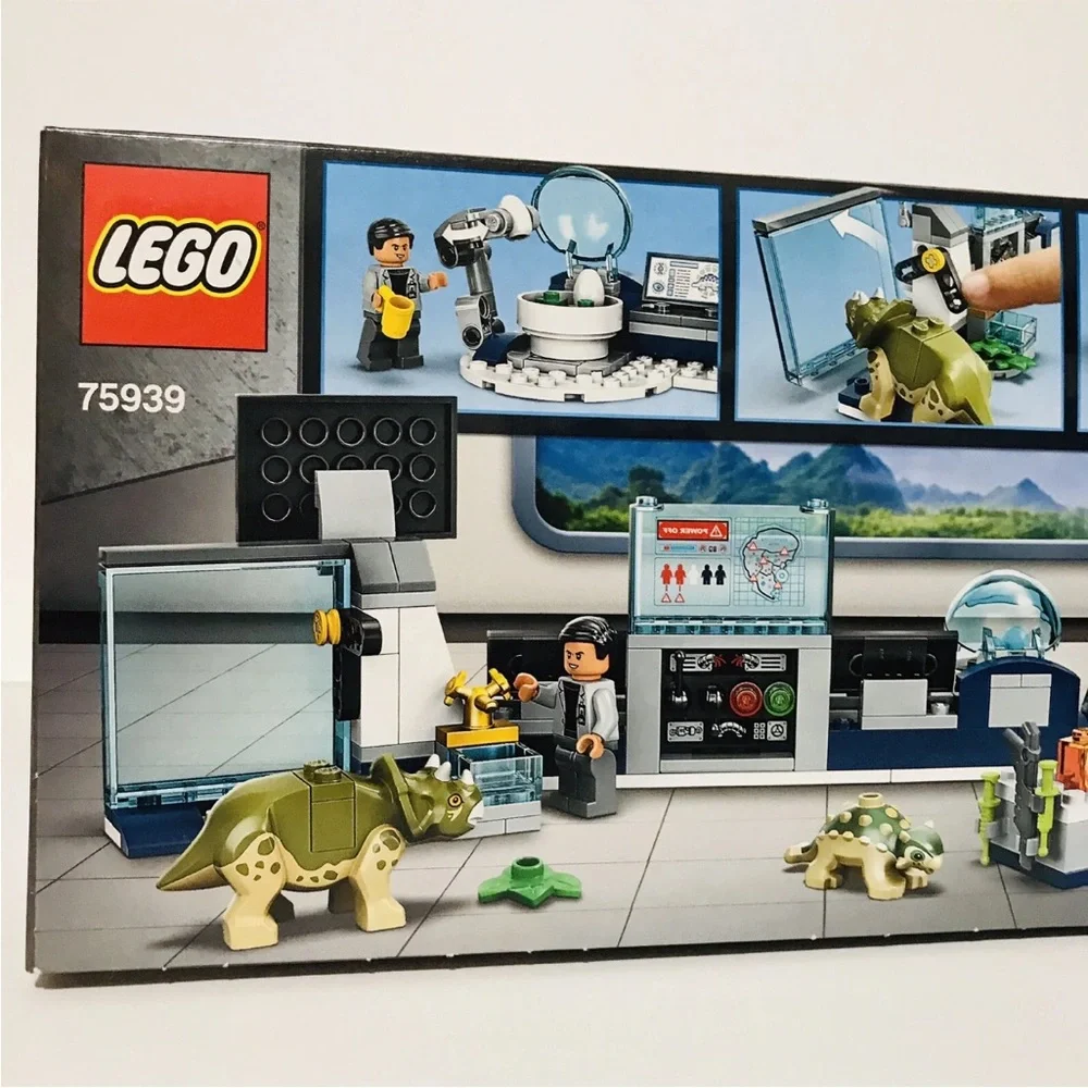 LEGO 75939 Jurassic World-Dr. Wu's Lab: BABY DINOSAURS BREAKOUT New Release 164 - Picture 7 of 8